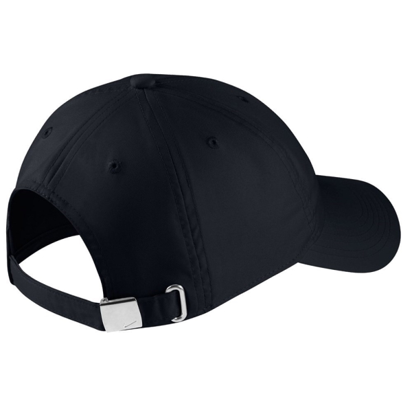 Nike Heritage 86 Metal Swoosh Cap Black/Silver Youths